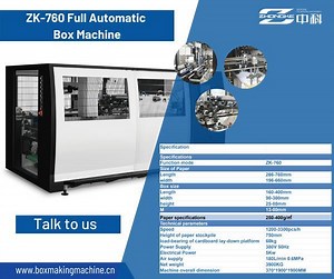 [Hot Item] Full Automatic Box Folding Machine ZK-760