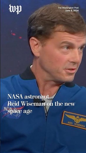 NASA astronaut Reid Wiseman on the new space age