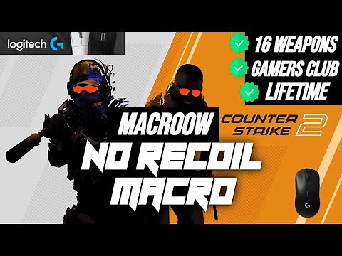 MACRO CS2 NO RECOIL 2025 - MOUSES LOGITECH GHUB