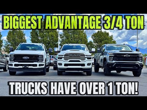 The Biggest Advantage 3/4 Ton Trucks Have Over 1 Tons NO ONE TALKS ABOUT!