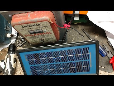 Parmak Solar Pak 6v & 12v Solar Panel Repair | Southern States Statesman Solartrol Repair