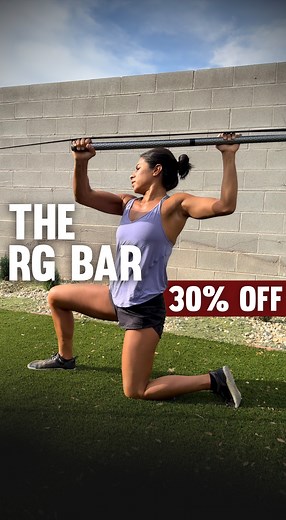 The @rg_bar_ uses leverage-based training to enhance your movement capacity and revolutionize your workouts. This tool dominates the realm of rotational strength training. It’s a one-stop shop for anyone wanting to improve their cardio, athleticism, and just get the most out of their everyday training. Use code: rgbar30 to get 30% off for 24 HRS - While supplies last. This tool will have your body feeling untwisted and ready to move anywhere, since it was made to be used with resistance bands an