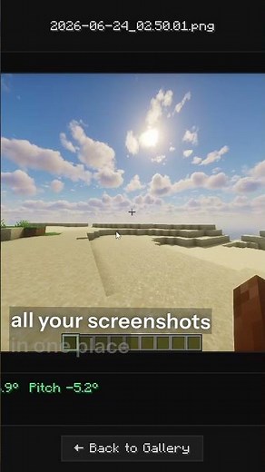 A Minecraft Mod That Lets You View All Your Screenshots In-Game!