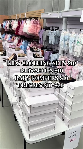 🛍️ Kidswear warehouse sale with prices up to 80% off! Sale starts this Friday 13th to Sunday 15th Feb from 9-5pm at 1/4 Keira St, Clyde North VIC 3978. 🏷️ Deal of week: Kidswear nothing over $20, kids sets $10 and all shoes $10. 👟 Kids, ladies and men’s shoes $10 📐 Sizes: Girls 000-10, Boys 000-8 👜 Also available ladies handbags large $25 each (or 5 for $100), medium bags $20 each (or 5 for $80). 🗓️ Friday, 13th Feb 9-5pm 🗓️ Saturday, 14th Feb 9-5pm 🗓️ Sunday, 15th Feb 9-5pm 📍 Address: 