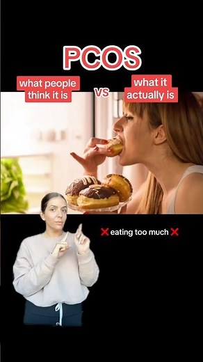 What people think PCOS is vs What it actually is