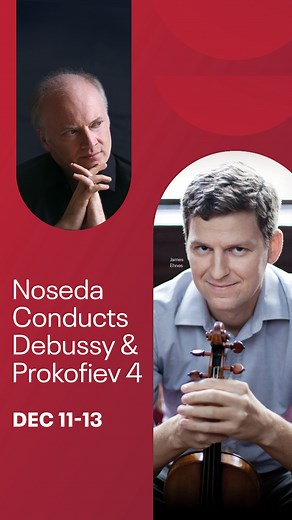 203 reactions · 18 shares | Gianandrea Noseda leads the CSO in Prokofiev’s Fourth Symphony — a dark, searching work with themes drawn from his ballet, The Prodigal Son — on December 11–13. The ensemble sets the stage with Debussy’s dreamy Prelude to The Afternoon of a Faun followed by a performance of Britten’s demanding Violin Concerto with soloist James Ehnes. Get tickets → cso.org/ps/25117 | Chicago Symphony Orchestra | Facebook