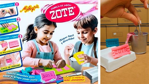 Juguetes Mi Alegría lanza la "Fábrica de jabón ZOTE