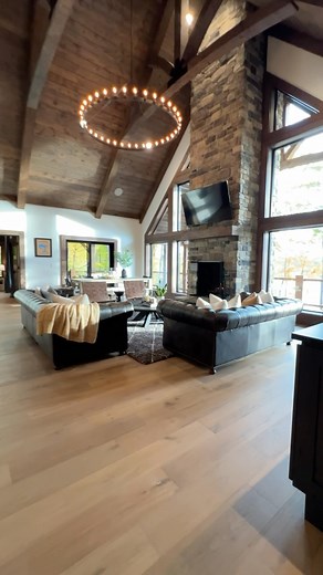 8.7K views · 1.3K reactions | Join over 6,000 homeowners who’ve found their perfect retreat with our custom luxury log home designs and expansive network of builders. • Give us a call 1-800-270-5025   • #Mansion #estate #luxuryhomes #luxurylifestyle #luxuryrealestate #luxuryhome #mansions #mansionhouse #luxurymansion #rustic #customhomes | Golden Eagle Log & Timber Homes | Facebook