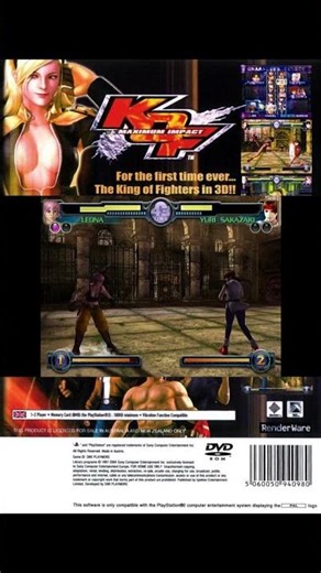 KOF Maximum Impact: Leona vs Yuri