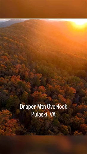 Yesterday’s sunset on Draper Mtn in Pulaski, VA. #fall #sunset #drapemountain #virginia #pulaskiva | Jeremy Riffe Photography
