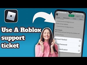 How To Use Roblox Support Ticket | Roblox Support Ticket Use