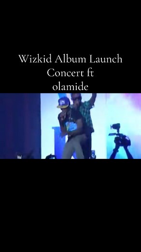 Wizkid Album Launch Concert Featuring Olamide Highlights