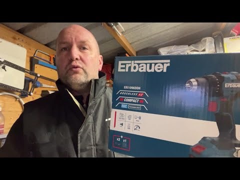 Avis Consommateur : Perceuse visseuse sans fil Erbauer 18V ERI1096DDH 2X2Ah | Castorama