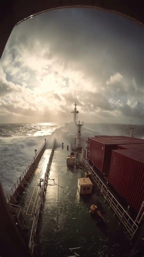 20-Foot Waves in the Atlantic