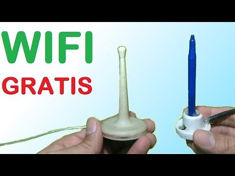 Como hacer Antena WIFI paso a paso Fácil y Gratis!