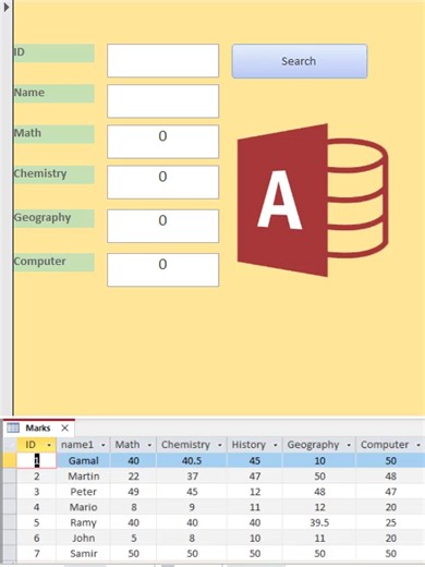 Microsoft Access Search Form Tutorial