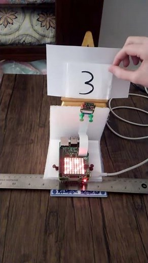 Real-time handwriting recognition using TensorFlow and Raspberry Pi