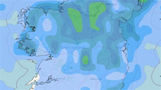 New Met Eireann map pinpoints exact time rain will batter Dublin amid sun update