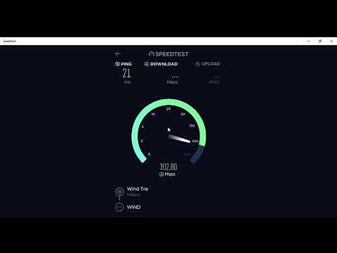Speedtest FWA WIND 3 ( Router 4g sim illimitata).