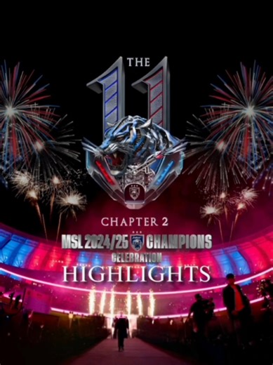 JDT Wins 12th Straight Malaysia Super League Title 2025-26