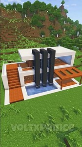 Minecraft Easy Starter House Tutorial 🏠 #minecraft