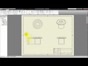 Autodesk Inventor Tutorial 31: Dimensioning in DWGs