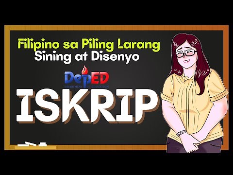 PAGSULAT NG ISKRIP