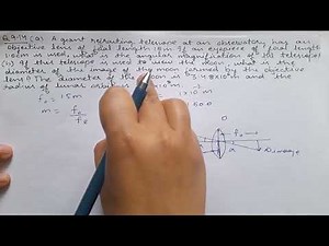 Physics N.C.E.R.T Exercise 9.14|Class 12th Ray Optics and Optical instrument