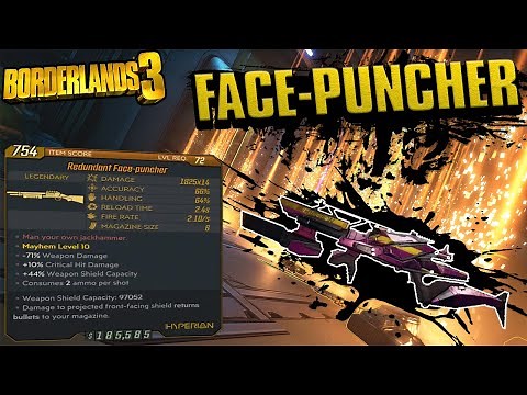 BORDERLANDS 3 | *Face-Puncher* Legendary Weapons Guide