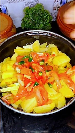 Spicy Tomato potato #shortsfeed #viral #dua#hadis#trending#takrir#surahbaqarah #wazifa#ma#islamic