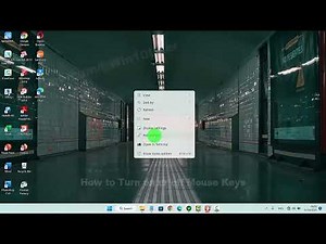 Windows 11 Home : How to Turn on or off Mouse Keys