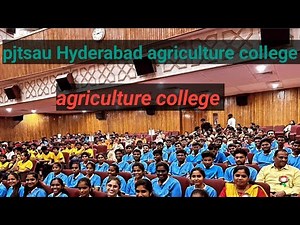 pjtsau Hyderabad agriculture college #hyderabad #agricultureuniversity #icar