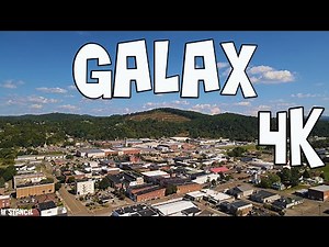 Galax ,Virginia 4K (DJI Mavic Air 2 Drone Footage) Nestled in the Beautiful Blue Ridge Mountains!!