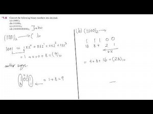 4 Book examples number conversion