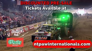 8 days till 300 plus indoor feet of pulling. Cloverdale, IN truck and tractor pull | Farm Stock Tractor Pullers | Facebook