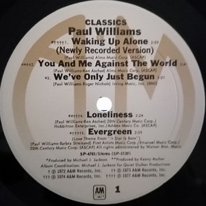 Paul Williams - Classics