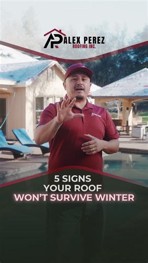 If your roof shows any of these 5 warning signs, it’s not ready for winter: 1. Severe granule loss 2. Shiny, worn-down shingles 3. Weathered-out or buckling shingles 4. Missing shingles 5. Rusted flashing or signs of a past leak Don’t wait until you’re dealing with expensive water damage or emergency repairs. If you’ve seen any of these signs — or you’re not sure — we’ll come out and assess your roof for free. Call us at (916) 910-5542 or visit alexperezroofing.com to book your inspection and ge