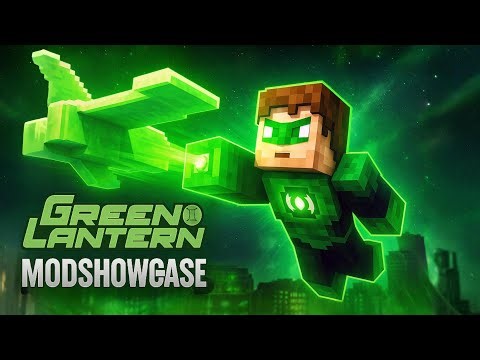 Minecraft’s BEST Green Lantern Mod Showcase 💚🛸