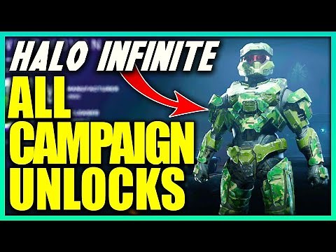 How to Find Campaign Unlocks! All Halo Infinite Campaign Unlocks Showcase! Halo Infinite Tips
