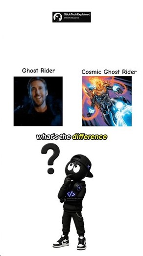 Ghost Rider vs Cosmic Rider Explained #didyouknow #marvel