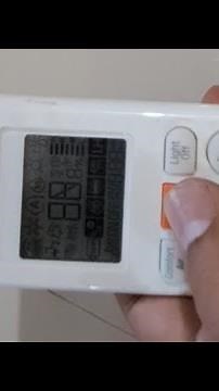 LG AC remote is not working, showing all the icons on screen. #lg #acremote #viral #help #trending