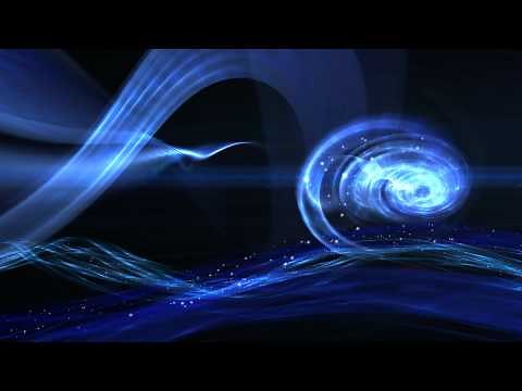 4K Amazing Galaxy Void 3840 * 2160 Px Blue Background Video UHD Animation