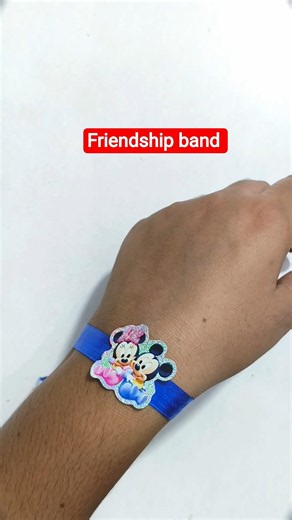 easy friendship band for kids #shorts #trending #viral #friendshipband #kidscraft #easy #diy #micky