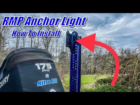 RMP Anchor Light For Power Poles, Easy Install With Alternative Wiring Option