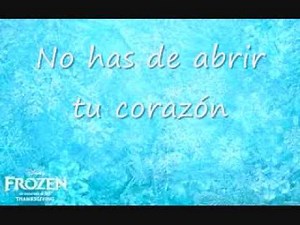 Libre Soy - Frozen (Letra)
