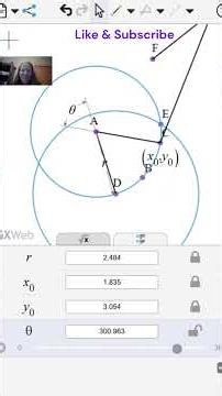 Mechanism with GXWeb! #animation #maths #geometry