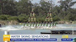 79K views · 713 reactions | It's a tough competition, but the Australian Show Ski Team has secured second place at The World Water Skiing Championships, performing their stunts in front of a home crowd!  #9Today | WATCH LIVE 5.30am | TODAY | Facebook