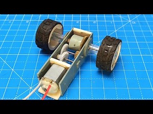 Mini Differential Gear Box using Plastic Gears