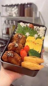 【お弁当作り】1分で見る！手作りメンチカツ #Shorts #お弁当 #obento