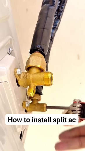 4.6K views · 37 reactions | Installing an split ac which prevents summer hell. | Kondicikner siberia | Facebook